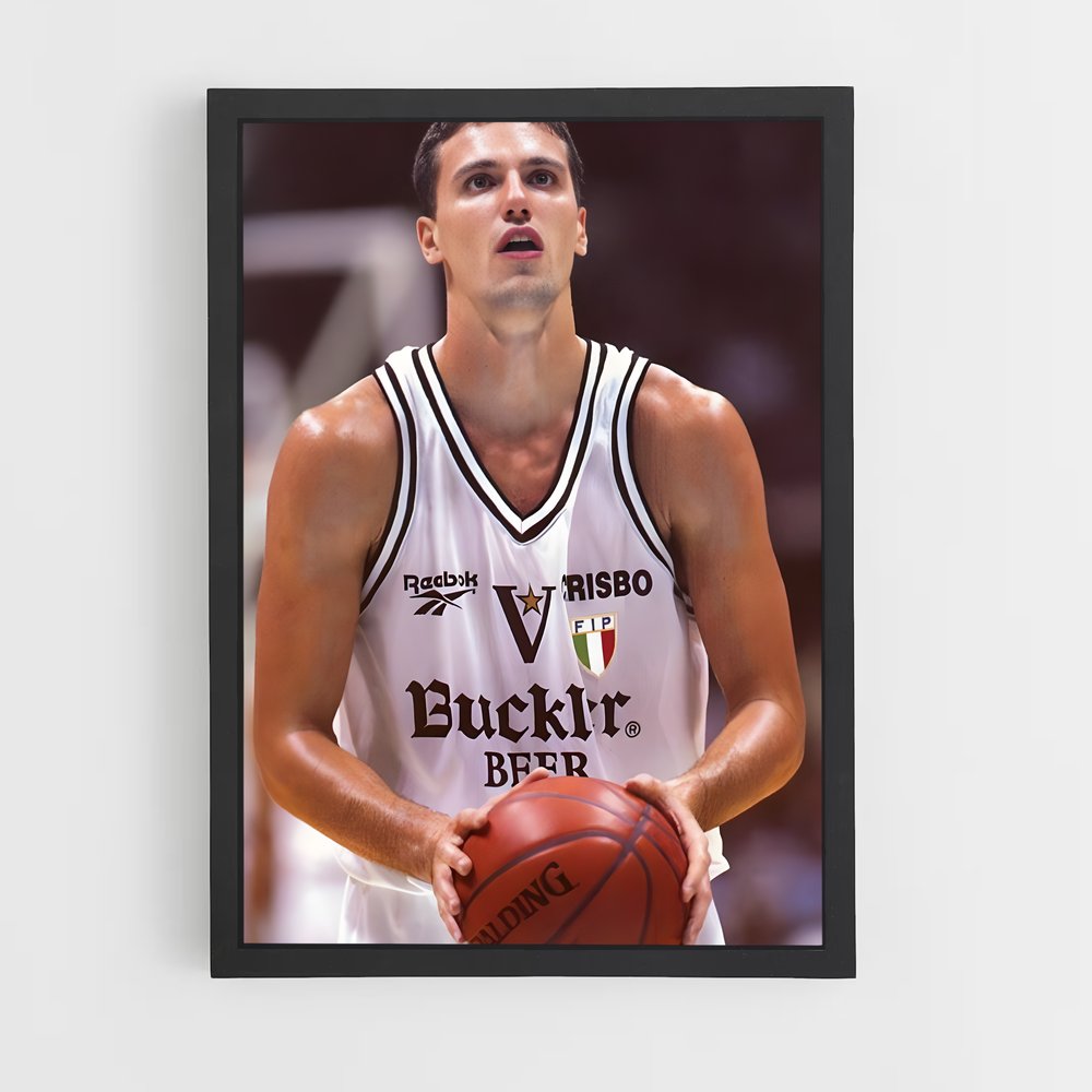 Poster Zaragoza de basket – affiche Basketball (vue 2)